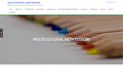 Desktop Screenshot of multiculturalmontessori.com